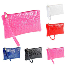 Women bag Crocodile Leather messenger small bag Clutch evening Hbag Bags Coin Purse Clutches Bolsas  ILML