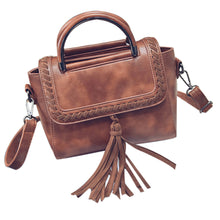 Women bag Leather Tassel crossbody Hbag Shoulder Bag Large Tote Ladies Purse famouswomen messenger bags ILML