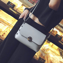 luxury hbags women bag designer Rivets Leather women messenger bags famouscrossbody Shoulder bolsos mujer feminina ILML