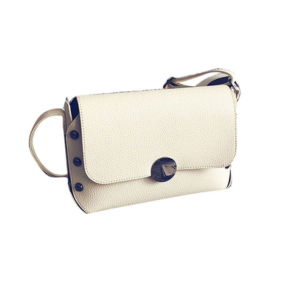luxury hbags women bag designer Rivets Leather women messenger bags famouscrossbody Shoulder bolsos mujer feminina ILML